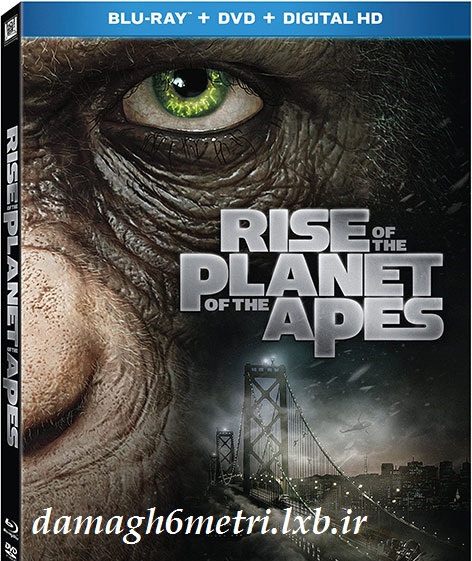 دانلود رایگان دوبله فارسی فیلم Rise of the Planet of the Apes 2011